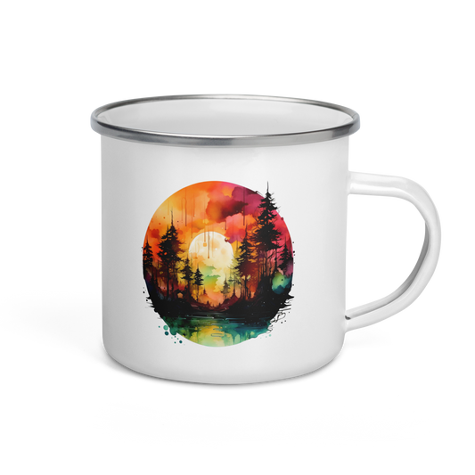 Forrest Morning - Enamel Mug