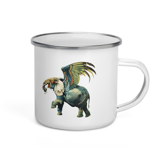 Elephant Bird - Enamel Mug