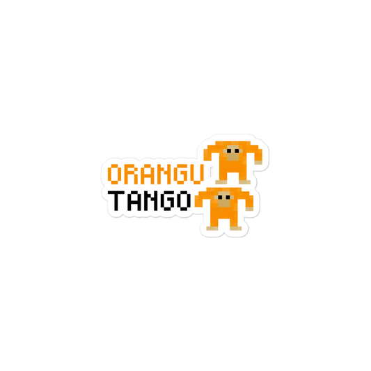 Orangu tango - sticker