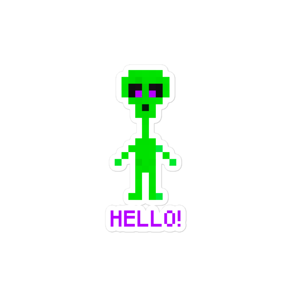 Alien - sticker