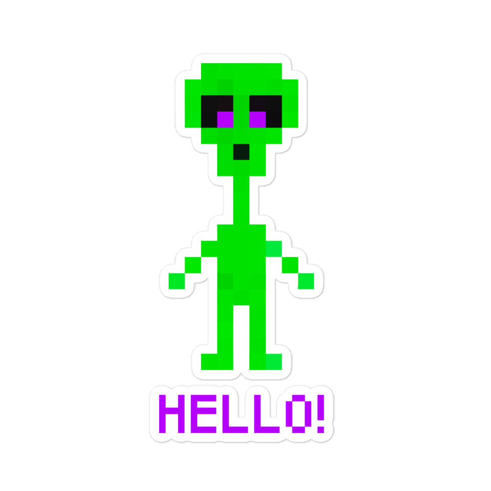 Alien - sticker