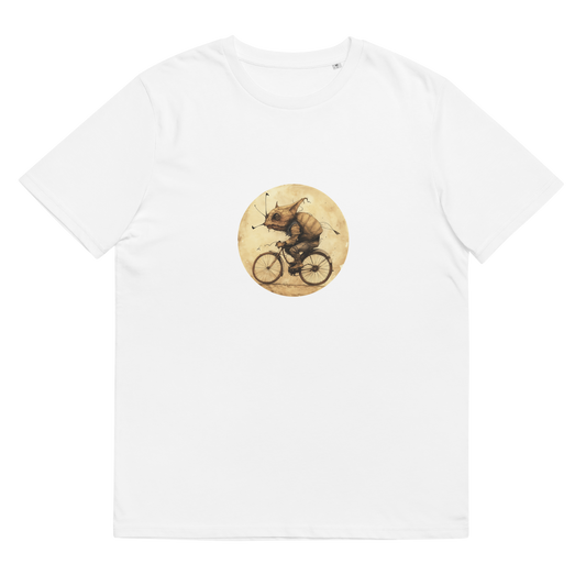 Free rider – Embroidery, organic ADULT t-shirt